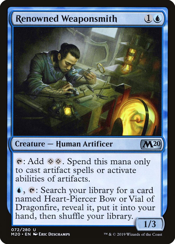 Renowned Weaponsmith [Core Set 2020] Foil