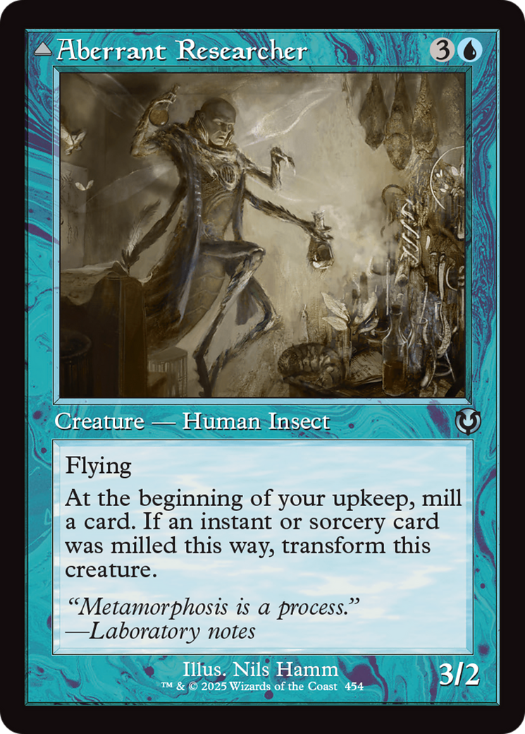 Aberrant Researcher // Perfected Form [Innistrad Remastered] Foil