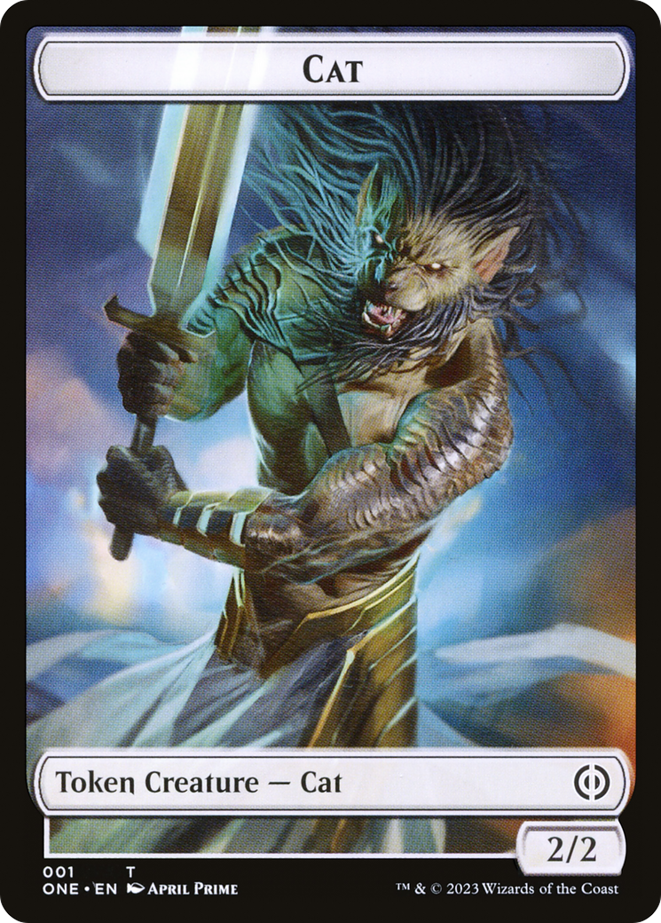 Cat  [Phyrexia: All Will Be One Tokens]