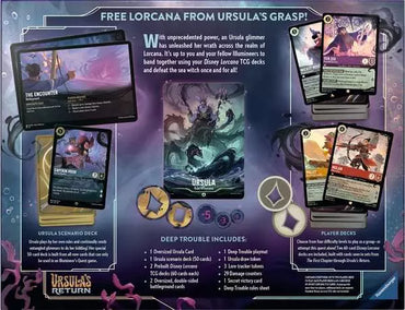 Disney Lorcana TCG Ursula's Return Set 4 - Deep Trouble Illumineers Quest