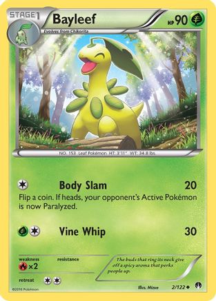 Bayleef (2/122) [XY: BREAKpoint] Reverse Holofoil