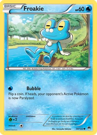Froakie (38/122) [XY: BREAKpoint] Reverse Holofoil