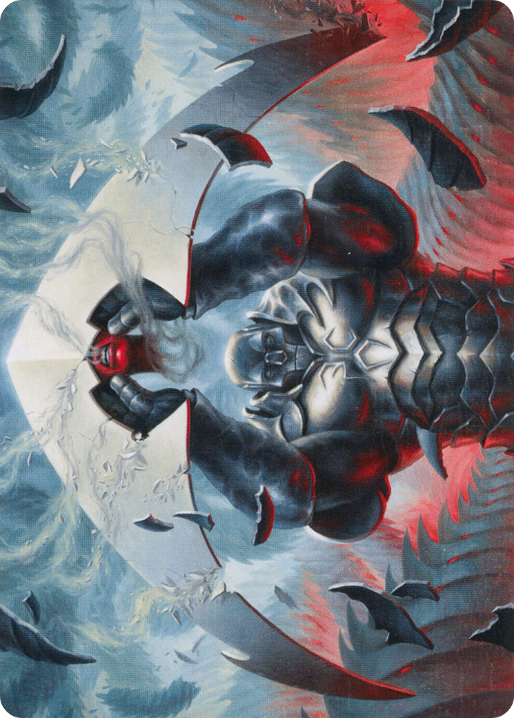 Mirrodin Avenged // Mirrodin Avenged  [March of the Machine Art Series] (Borderless) Foil
