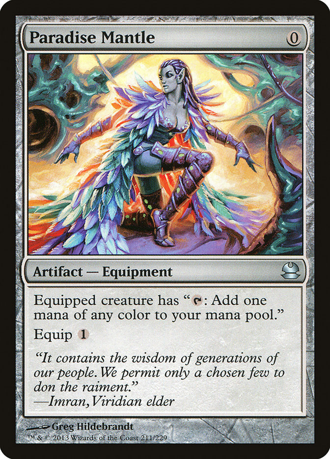 Paradise Mantle [Modern Masters] Foil