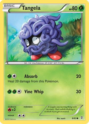 Tangela (8/83) [XY: Generations] Reverse Holofoil