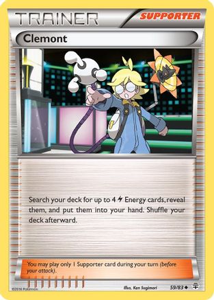 Clemont (59/83) [XY: Generations] Reverse Holofoil