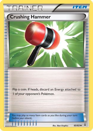 Crushing Hammer (60/83) [XY: Generations] Reverse Holofoil