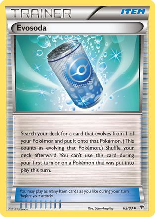 Evosoda (62/83) [XY: Generations] Reverse Holofoil