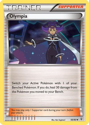 Olympia (66/83) [XY: Generations] Reverse Holofoil