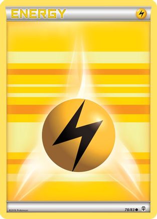 Lightning Energy (78/83) [XY: Generations] Reverse Holofoil