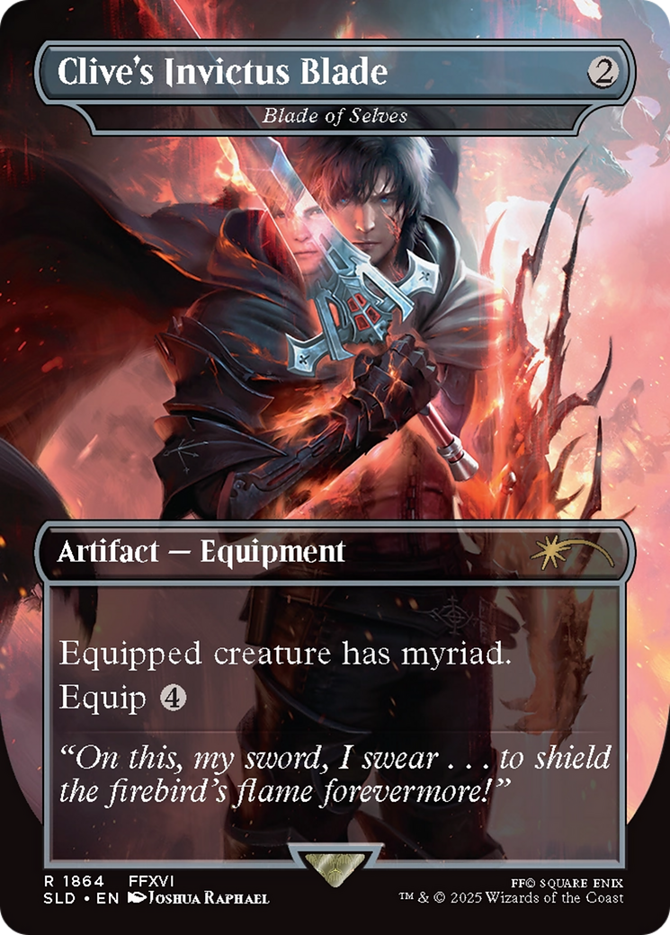 Clive's Invictus Blade - Blade of Selten [Secret Lair Drop Series]