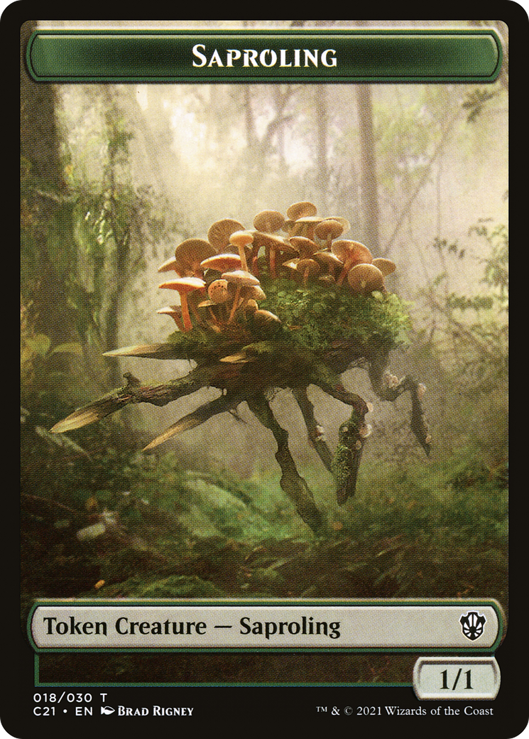 Saproling  [Commander 2021 Tokens]