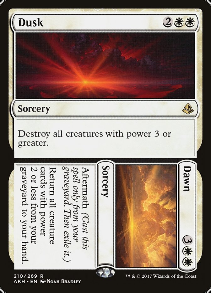 Dusk // Dawn [Amonkhet] Foil