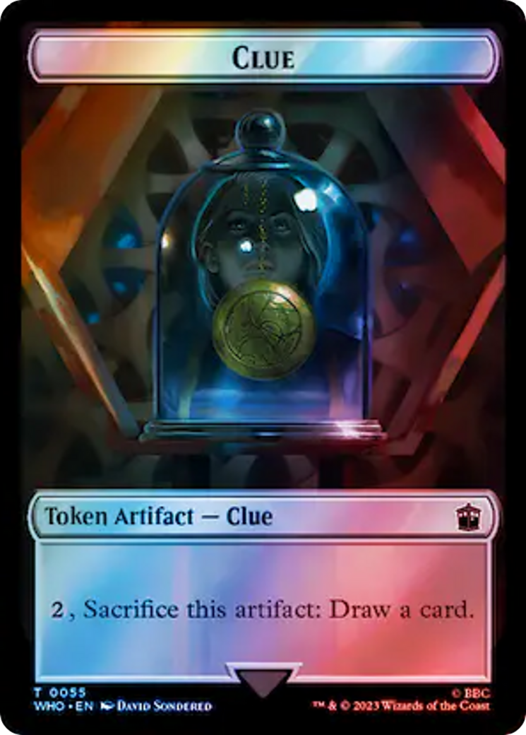 Clue  [Doctor Who Tokens] Foil