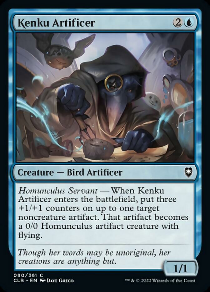 Kenku Artificer [Commander Legends: Battle for Baldur's Gate] Foil