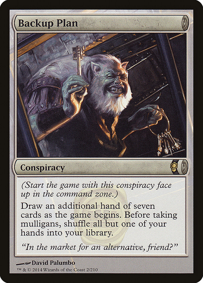 Backup Plan [Conspiracy] Foil