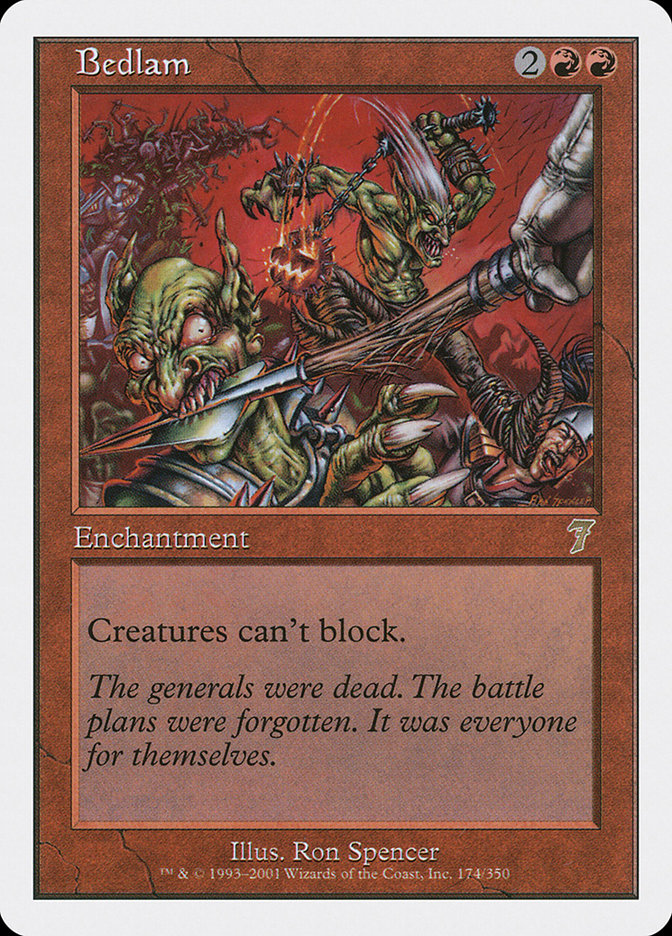 Bedlam [Seventh Edition] Foil