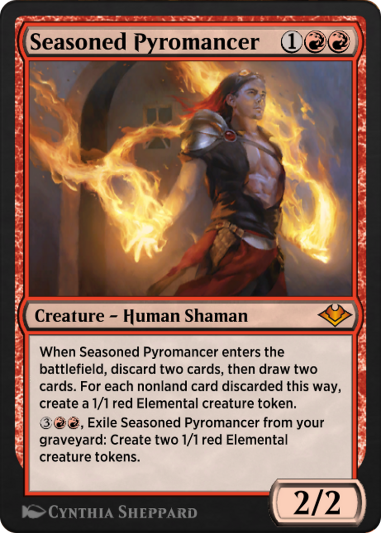 Seasoned Pyromancer  [Jumpstart: Historic Horizons]