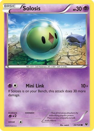 Solosis (33/124) [XY: Fates Collide] Reverse Holofoil