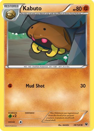Kabuto (38/124) [XY: Fates Collide] Reverse Holofoil