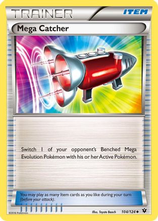 Mega Catcher (104/124) [XY: Fates Collide] Reverse Holofoil