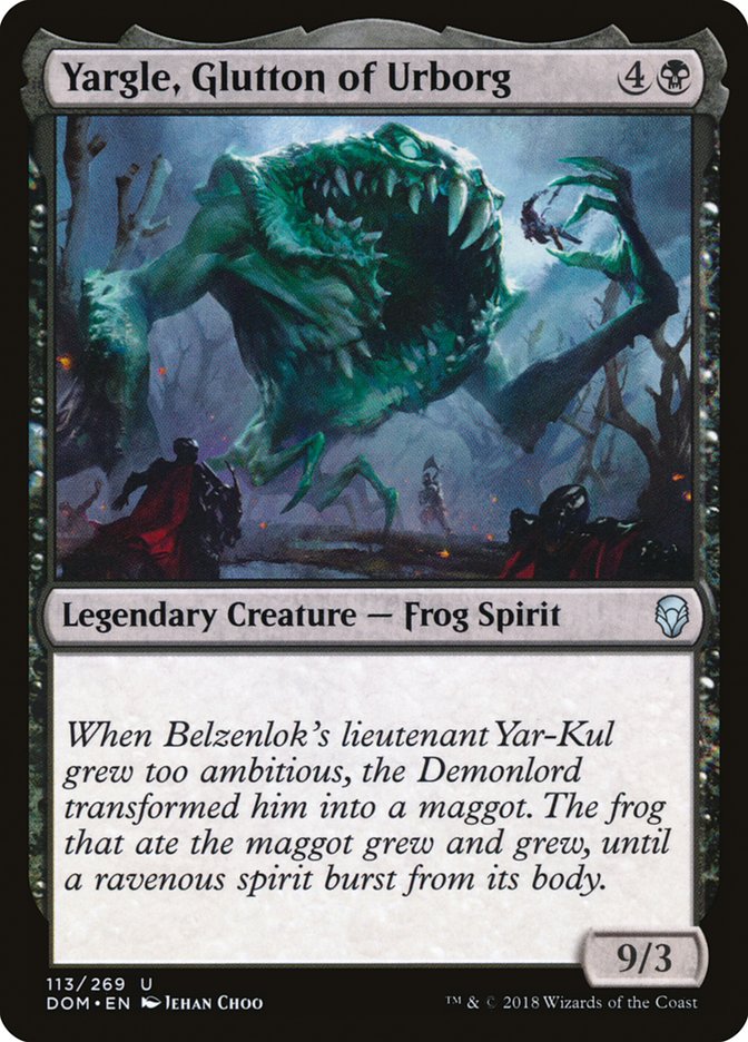 Yargle, Glutton of Urborg [Dominaria] Foil