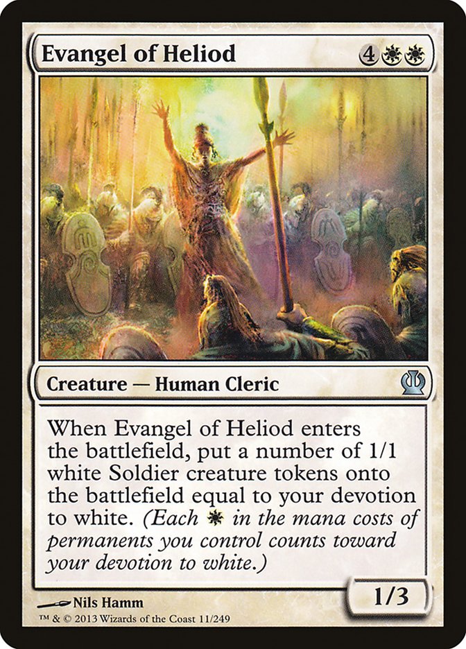 Evangel of Heliod [Theros] Foil