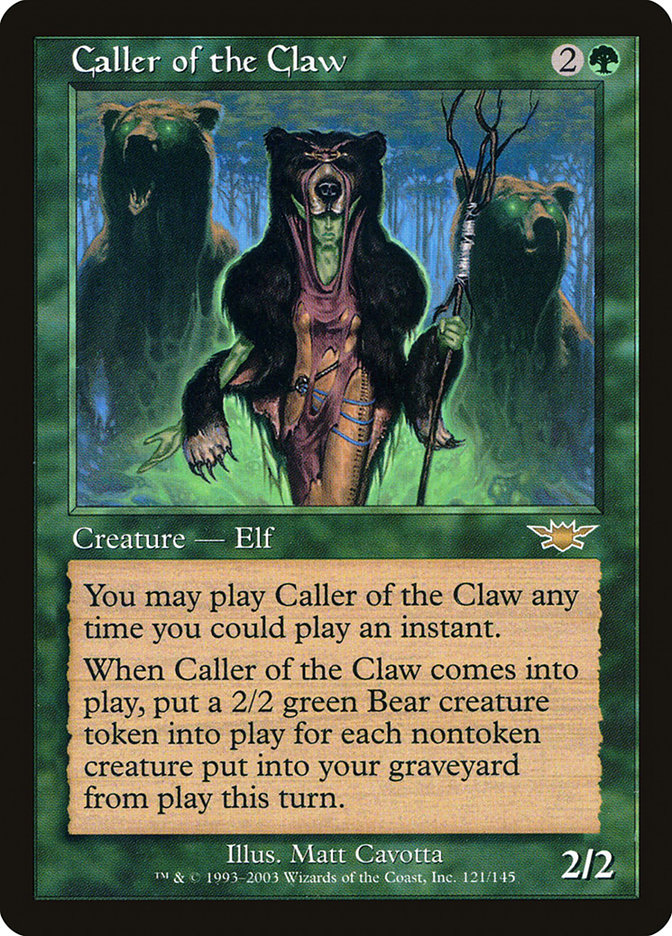 Caller of the Claw [Legions] Foil