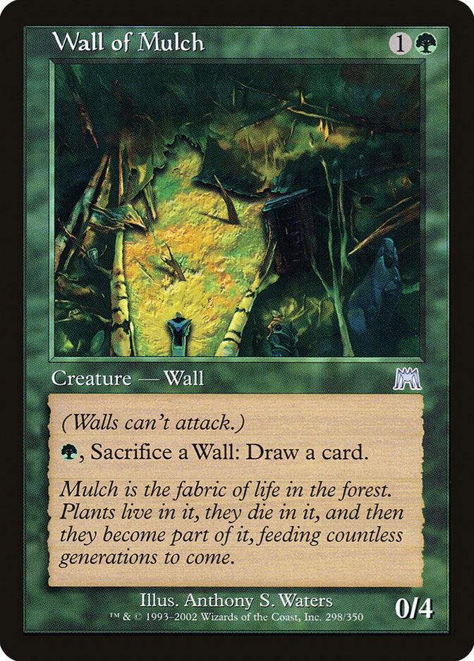Wall of Mulch [Onslaught] Foil