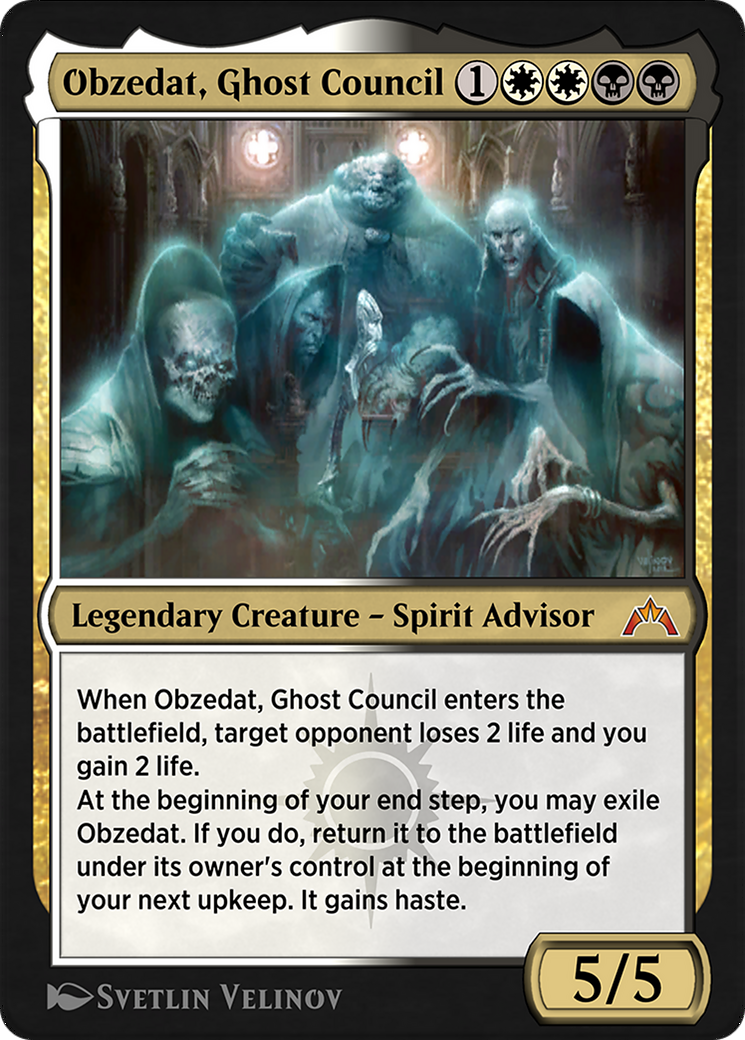 Obzedat, Ghost Council  [Explorer Anthology 3]