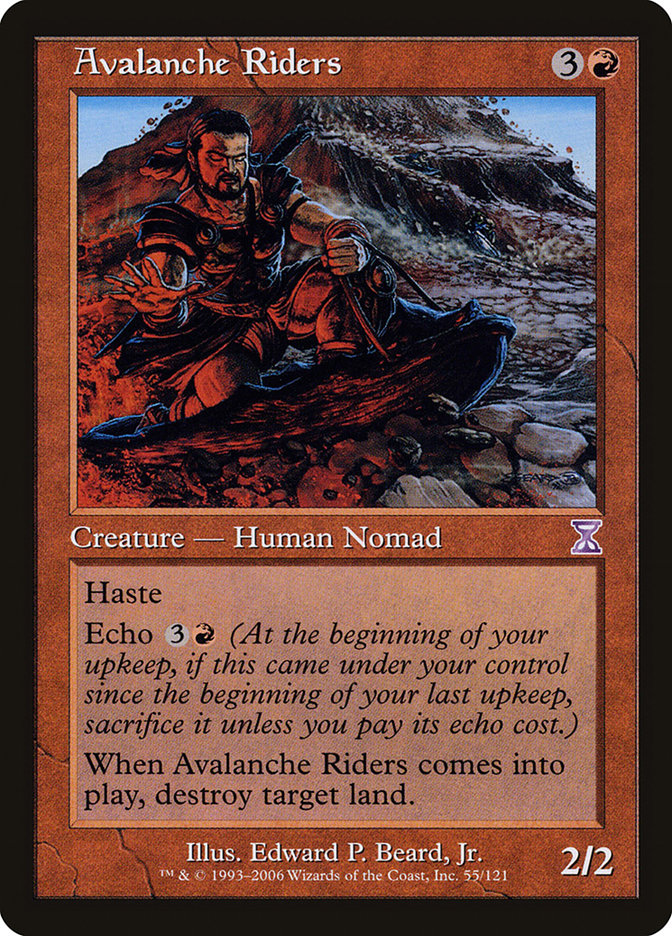 Avalanche Riders [Time Spiral Timeshifted] Foil