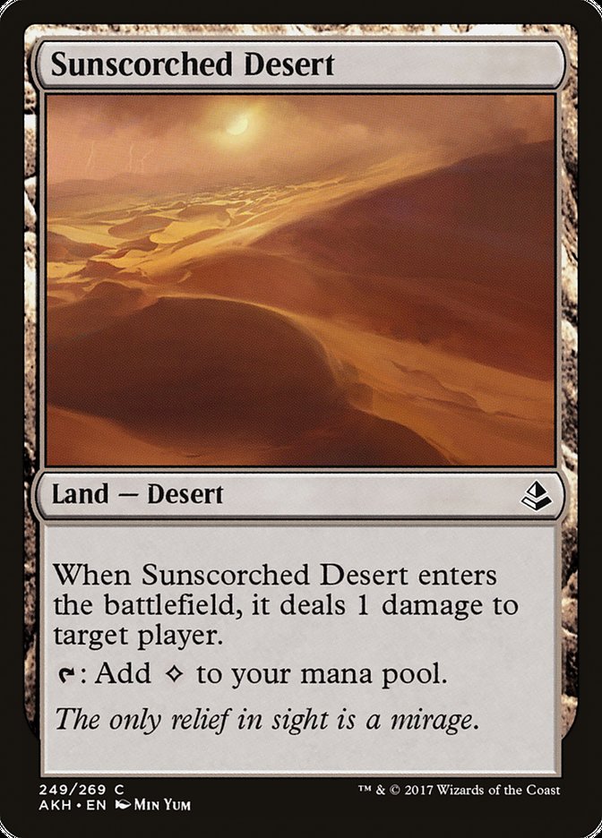 Sunscorched Desert [Amonkhet] Foil