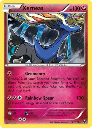 Xerneas (81/114) [XY: Steam Siege] Reverse Holofoil