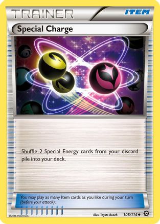 Special Charge (105/114) [XY: Steam Siege] Reverse Holofoil