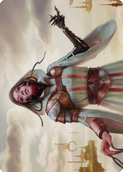 Phyrexian Missionary // Phyrexian Missionary  [Dominaria United Art Series] (Borderless)