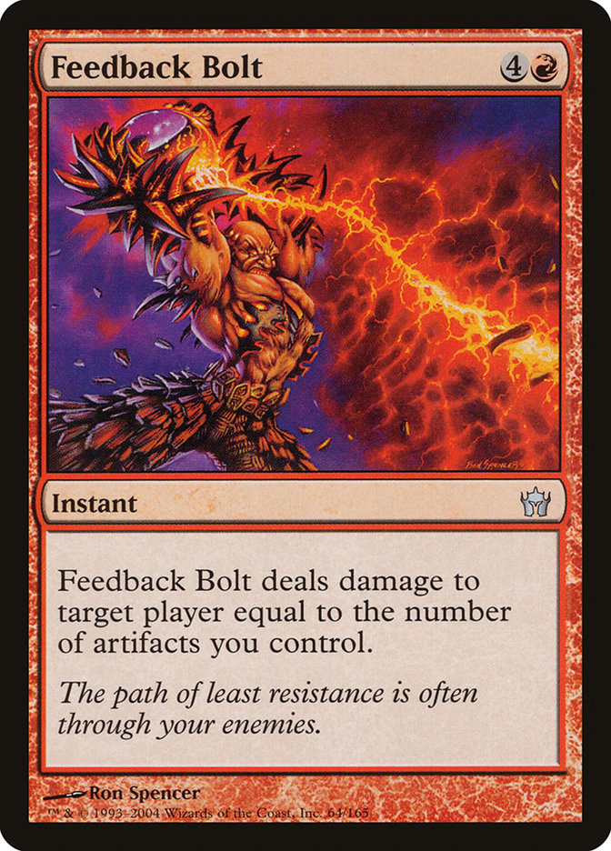 Feedback Bolt [Fifth Dawn] Foil