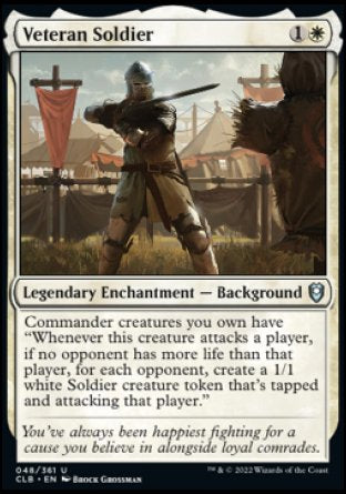 Veteran Soldier [Commander Legends: Battle for Baldur's Gate] Foil