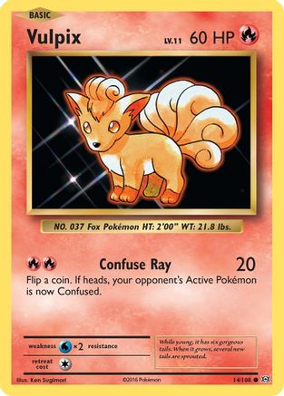 Vulpix (14/108) [XY: Evolutions] Reverse Holofoil