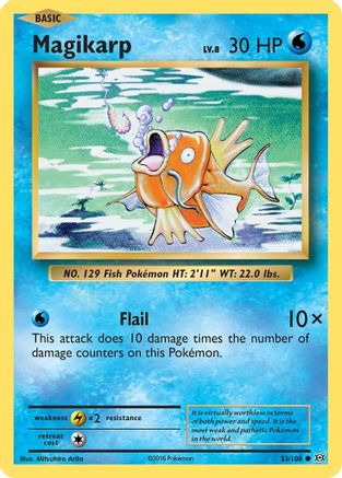Magikarp (33/108) [XY: Evolutions] Reverse Holofoil