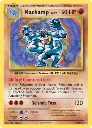 Machamp (59/108) [XY: Evolutions] Reverse Holofoil