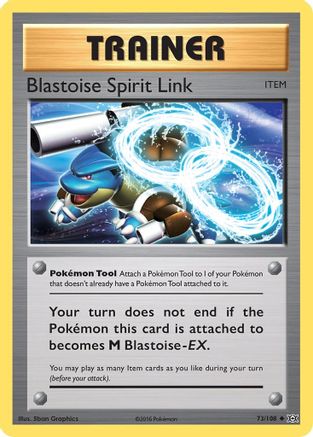 Blastoise Spirit Link (73/108) [XY: Evolutions] Reverse Holofoil
