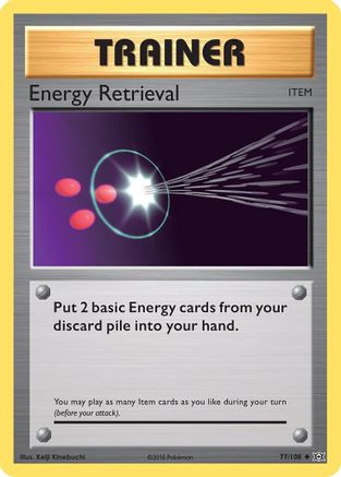 Energy Retrieval (77/108) [XY: Evolutions] Reverse Holofoil