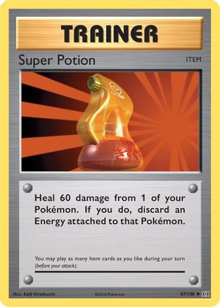 Super Potion (87/108) [XY: Evolutions] Reverse Holofoil