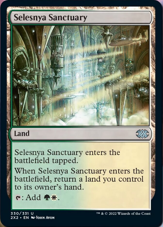 Selesnya Sanctuary [Double Masters 2022] Foil