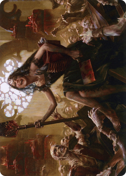 Gisa, Glorious Resurrector // Gisa, Glorious Resurrector  [Midnight Hunt Art Series] (Borderless) Foil