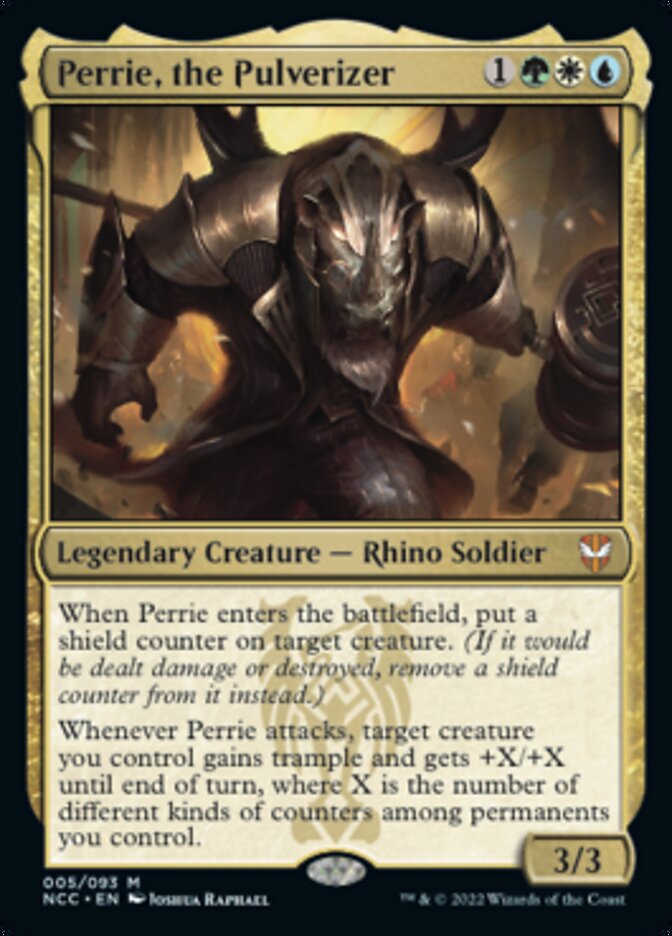 Perrie, the Pulverizer [Streets of New Capenna Commander] Foil