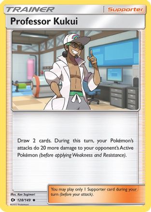 Professor Kukui (128/149) [Sun & Moon: Base Set] Reverse Holofoil
