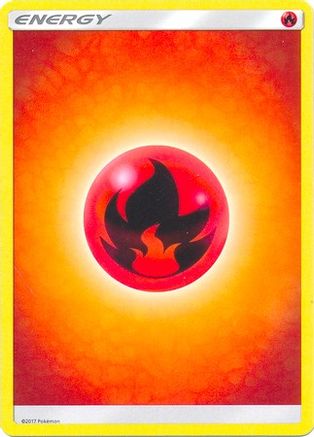 Fire Energy [Sun & Moon: Base Set] Reverse Holofoil
