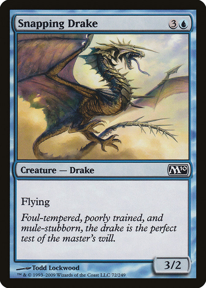 Snapping Drake [Magic 2010] Foil
