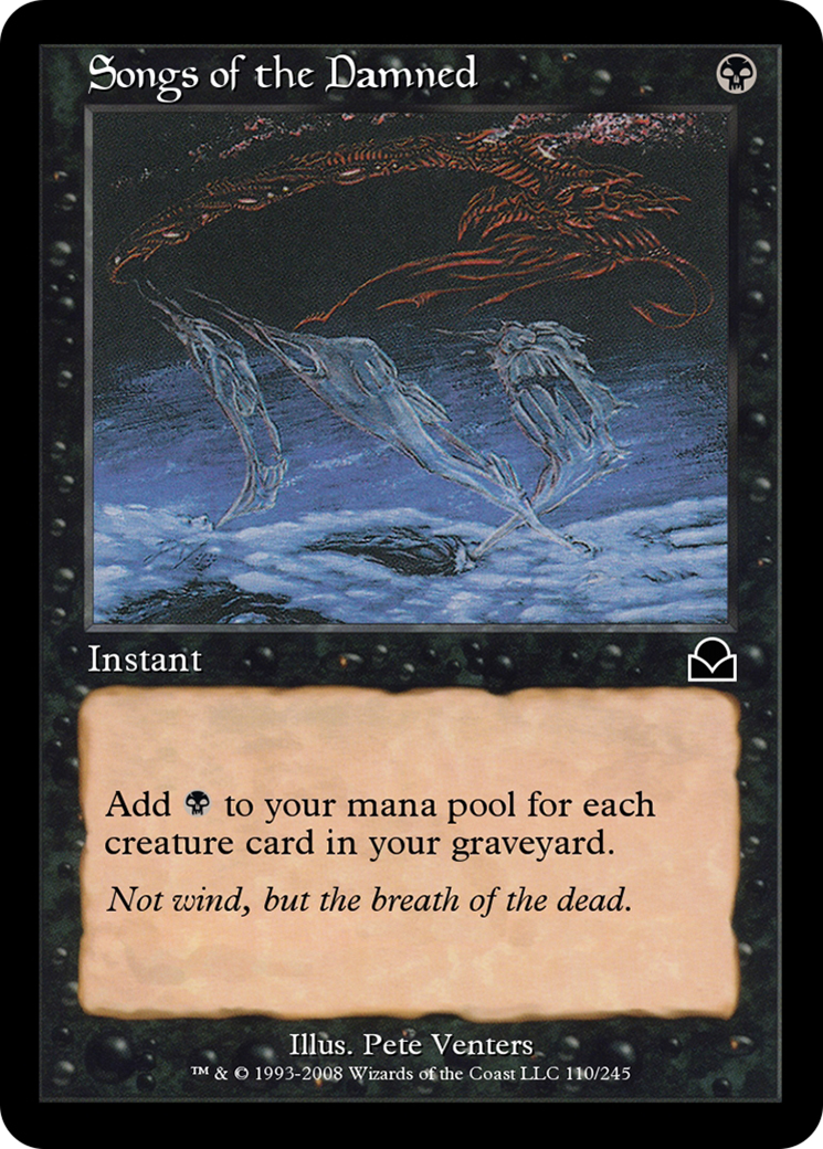 Songs of the Damned  [Masters Edition II] Foil